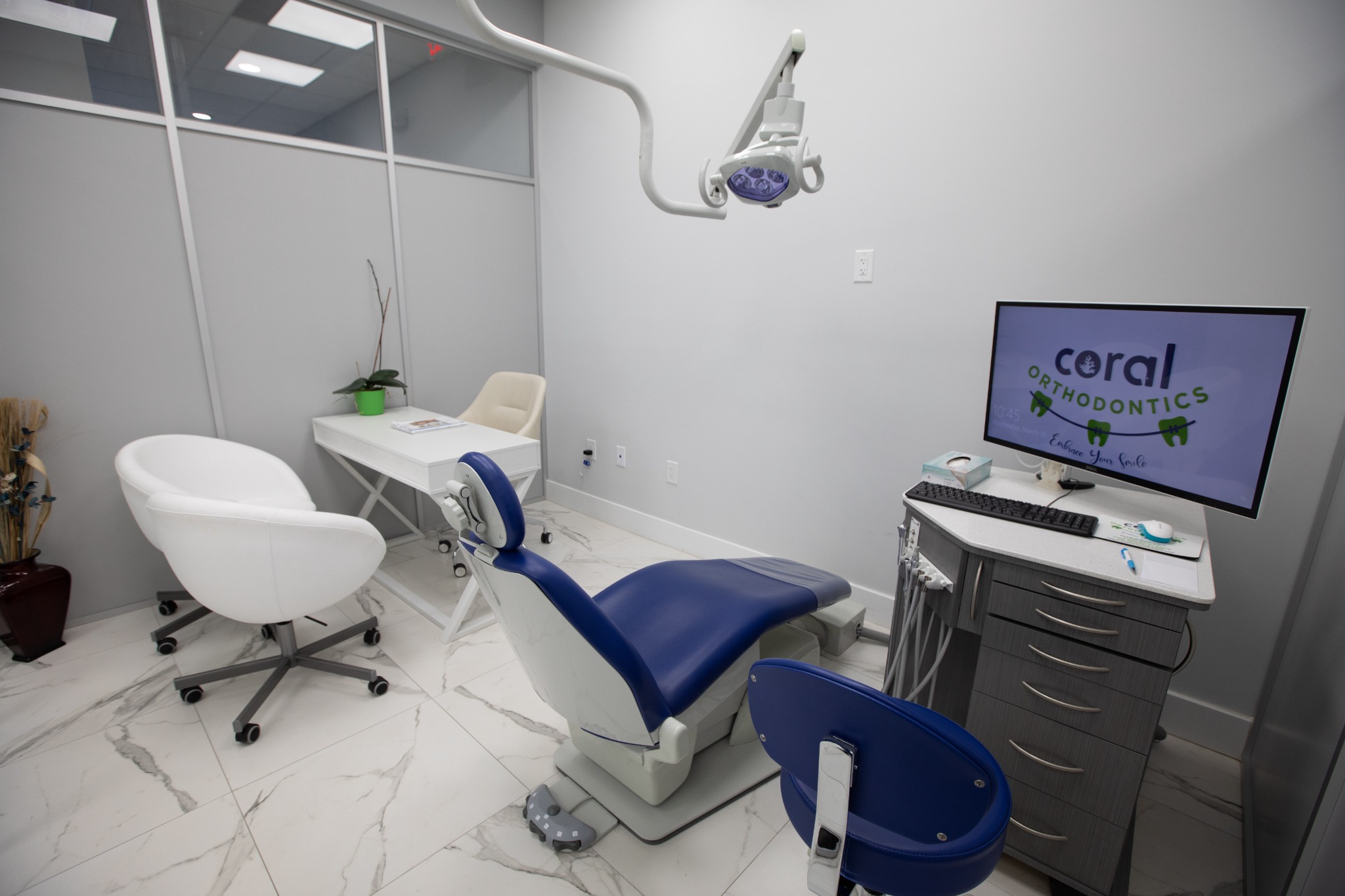 Coral Orthodontics consultation room