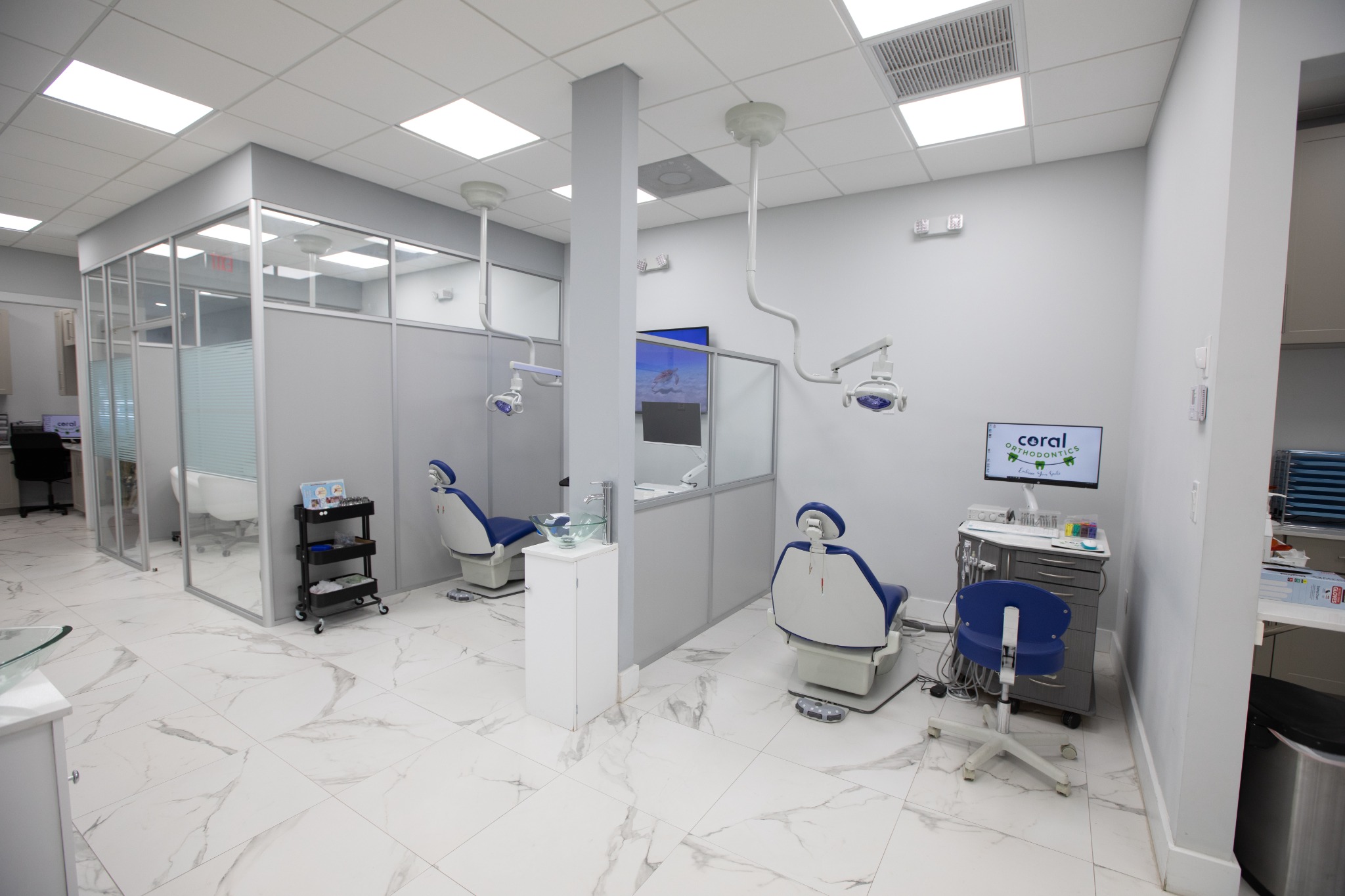 Coral Orthodontics treatment area